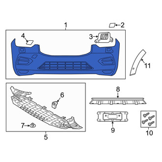 Volvo OE - Front Bumper Cover