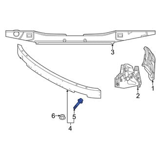 Volvo OE - Left Bumper Impact Bar Bolt