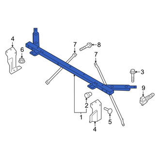Volvo OE - Front Radiator Support Tie Bar