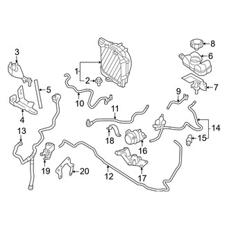 Volvo OE - Cooling - Radiator & Components (Battery Cooling), (T8 Core / T8 Plus / T8 Polestar / T8 Ultra / T8 Ultra Black Edition)