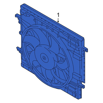 Volvo OE - Engine Cooling Fan Assembly