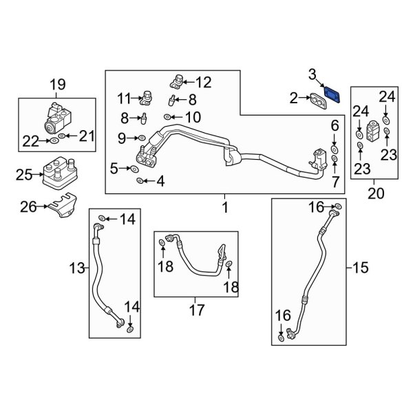 A/C Line O-Ring