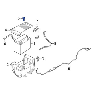Volvo OE - Battery Cover Bolt