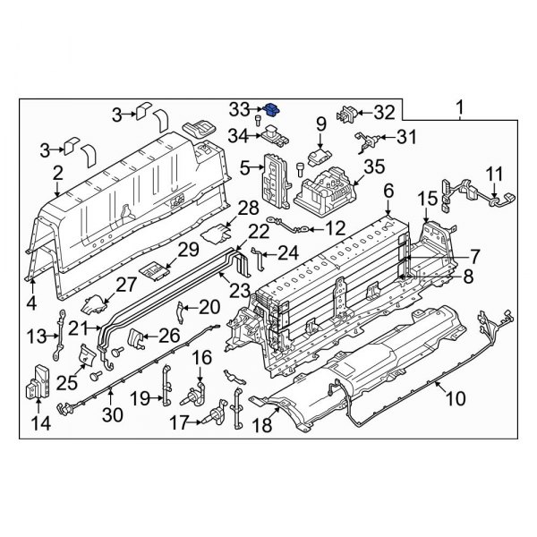 Drive Motor Battery Pack Disconnect Switch