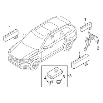 Volvo OE - Electrical - Keyless Entry Components