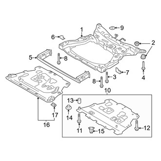Volvo OE - Front Suspension - Suspension Mounting