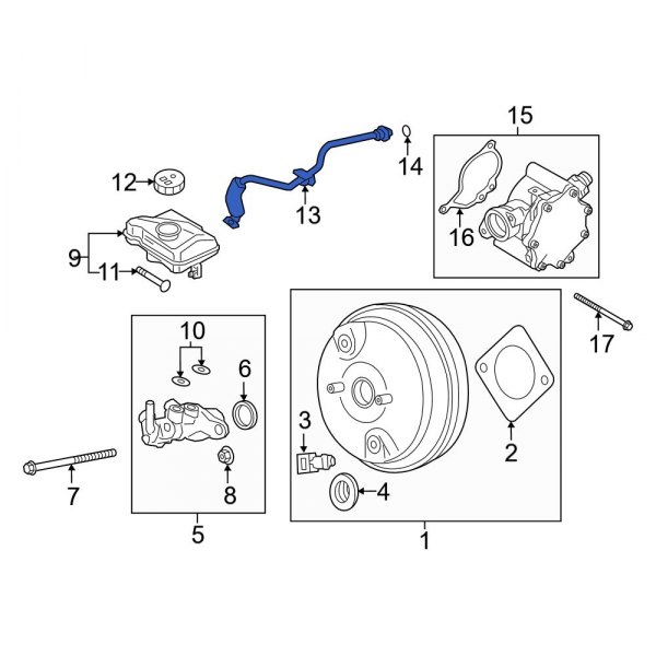 Brake Vacuum Hose