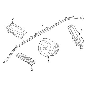 Volvo OE - Restraint Systems - Air Bag Components (Air Bags)