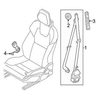 Volvo OE - Restraint Systems - Front Seat Belts
