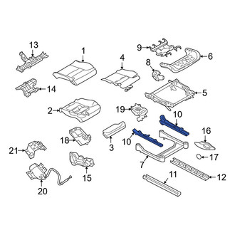 Volvo OE - Front Left Seat Track