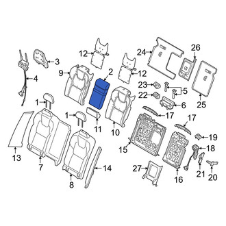 Volvo OE - Rear Center Headrest