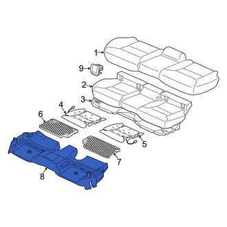 Volvo OE - Rear Seat Frame Mounting Base