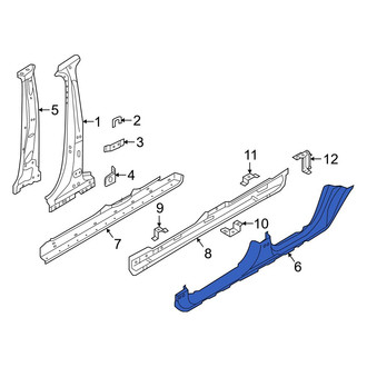 Volvo OE - Left Outer Rocker Panel