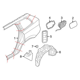 Volvo OE - Quarter Panel & Components