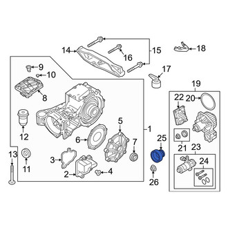 Volvo OE - Rear Automatic Transmission Vibration Absorber