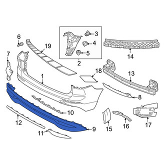 Volvo OE - Rear Valance Panel