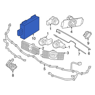 Volvo OE - Rear Blind Spot Detection System Warning Sensor