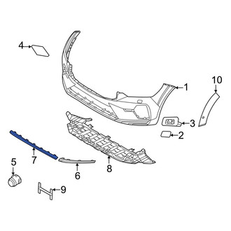 Volvo OE - Front Center Bumper Trim