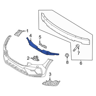 Volvo OE - Front Bumper Impact Absorber