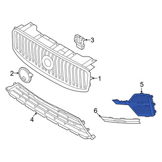Volvo OE - Front Left Lower Grille