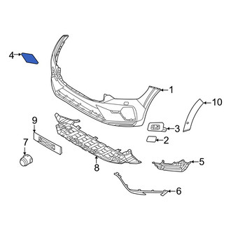 Volvo OE - Front Tow Eye Cap