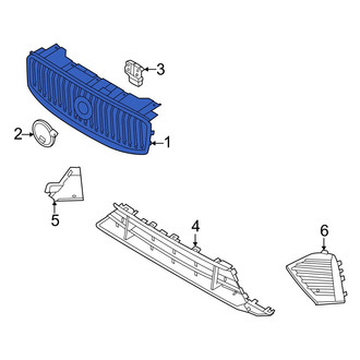 Volvo OE - Front Upper Grille