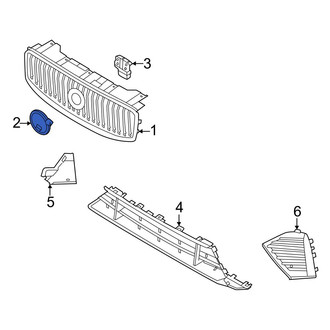 Volvo OE - Front Grille Emblem