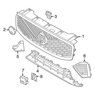 Volvo OE - Front Bumper & Grille - Grille (T8 Polestar)