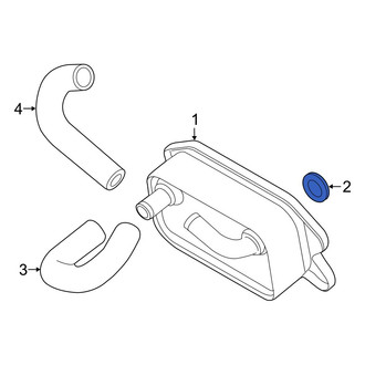 Volvo OE - Engine Oil Cooler O-Ring