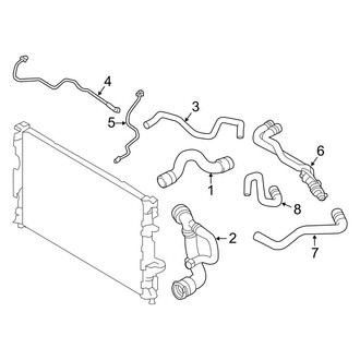 Volvo OE - Cooling - Hoses & Lines (3.0L)