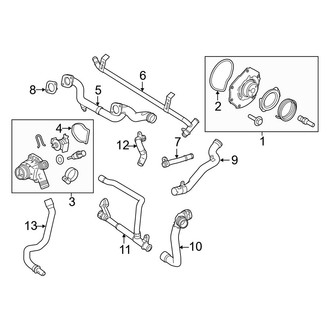 Volvo OE - Cooling - Water Pump (3.0L)