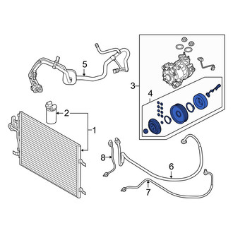 Volvo OE - A/C Compressor Clutch