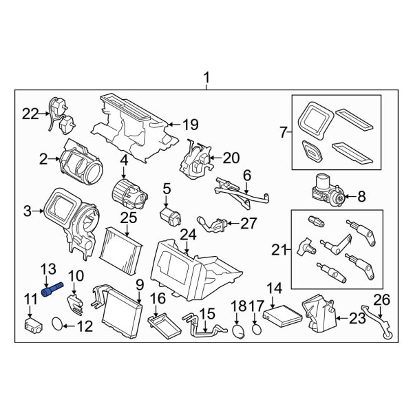 A/C Expansion Valve Bolt