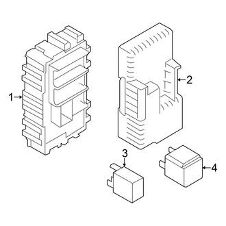 Volvo OE - Electrical Components (Cargo Compartment Fuse Box)