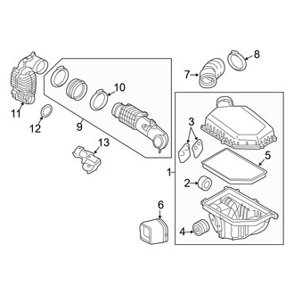 Volvo OE - Engine - Air Intake (2.0L 40 Engine VIN Character)