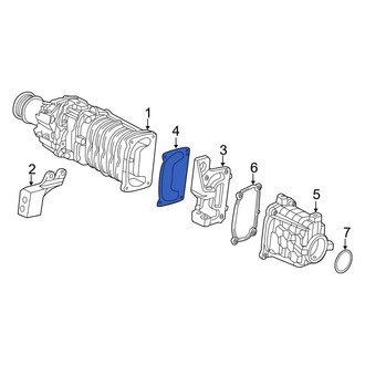 Volvo OE - Supercharger Gasket