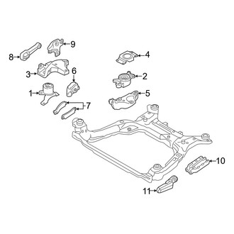 Volvo OE - Engine / Transaxle - Engine & Transmission Mounting (3.0L)