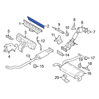 Volvo OE - Exhaust Manifold Gasket