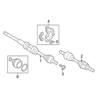 Volvo OE - Front Suspension - Drive Axles