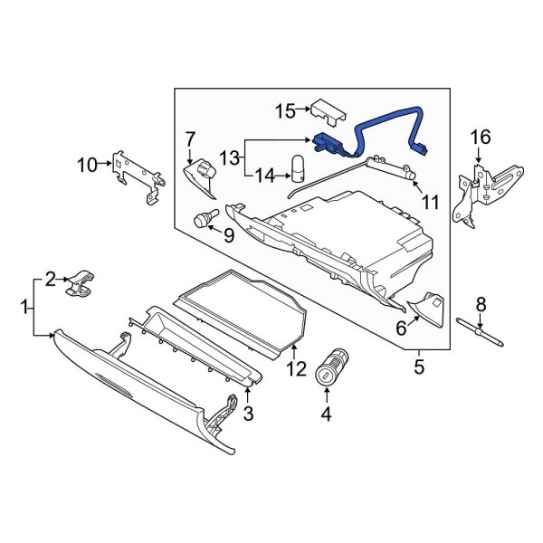 Glove Box Light