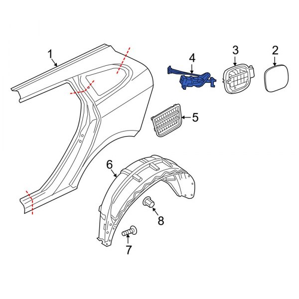 Fuel Door Latch