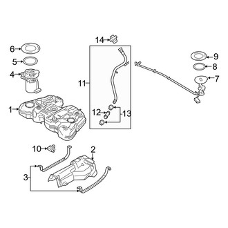 Volvo OE - Fuel System Components