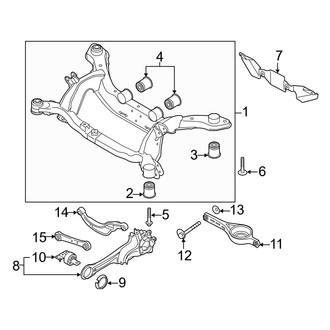 Volvo OE - Rear Suspension - Suspension Components