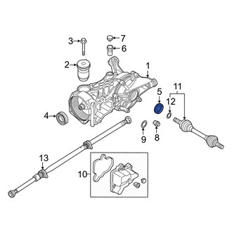 Volvo OE - Rear Drive Axle Shaft Seal