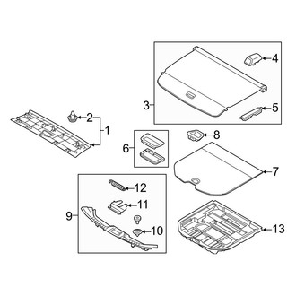Volvo OE - Rear Body & Floor - Interior Trim