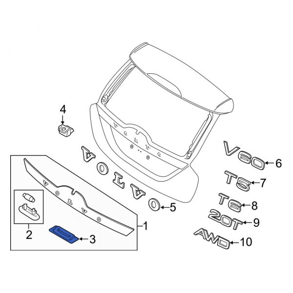 Liftgate Latch Release Switch