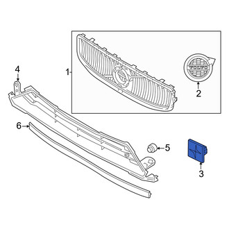Volvo OE - Front Grille Emblem