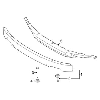 Volvo OE - Front Bumper & Grille - Bumper & Components (Bright Theme, With Impact Bar)