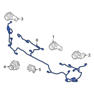 Volvo OE - Front Parking Aid System Wiring Harness