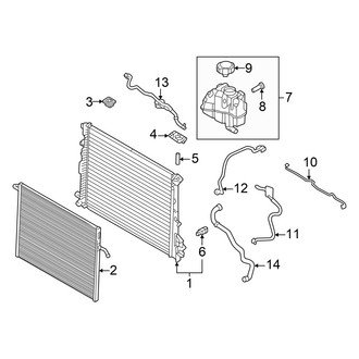 Volvo OE - Cooling - Radiator & Components (B5 Plus / B5 Ultimate)